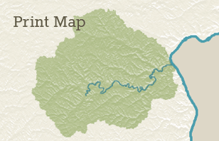 Yellow Creek Watershed Map